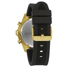 Bulova Men s Classic Quartz Chronograph Date Black Silicon Watch 44 Mm 98a244