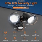 Alusso 3500lm Led Security Floodlight Motion Detection   D2d Light 3cct Outdoor
