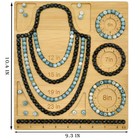 Petoysoso Bead Boards For Jewelry Making  Bamboo Beading Board For Bracelet