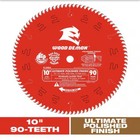 Freud D1090x Diablo 10-inch 90t Ultimate Polished Finish Miter   Table Saw Blade