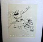     amazing Frank Miller Dark Knight Orig Batman Comic Art Tribute Signed Framed    