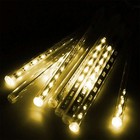 384 Led Meteor Shower Light Waterproof Falling Rain Icicle Christmas Party Decor