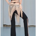 Bellydance Hip Scarf Sequin Tassel Triangle Bellydance Hip Scarf Wrap Skirt Belt