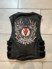 Icon D30 Regulator Motorcycle Vest W  Search And Destroy Embroidered Patch S m