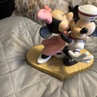Disney Cruise Line Ship Mates Mickey And Minnie Kissing Heavy Resin Figurine
