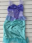 Disney Princess Ariel Dress Up Dress For Pretend Play Fits Sizes 4-6x