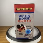 View Master 3-d Micky Mouse Deluxe Set 2023 Basic Fun 3 Reels viewer case