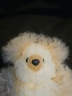 Alpaca Fur Small Teddy Bear Plush White beige Furry Fuzzy Soft 7 Inch Doll Toy