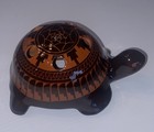 Vintage Native American Navajo Pottery Turtle - Signed  Navajo Excellent