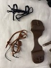  Marx Best Of The West Johnny West Accessories Parts Lot Saddle Hats Etc 
