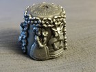Vintage Pewter Thumbelina Thimble 4 Limited Edition 138 Signed 1983 Fairy Tail