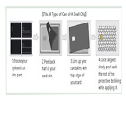 Atm credit Card Skin cover Sticker R  Flag
