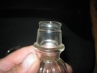 Vintage Glass  Perfume Bottle Decanter Stopper Only   Hollow