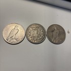 Morgan And Peace 1890-1923 Dollar Lot Of 3 Beautiful Silver 90 