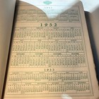 Colwell Daily Log Physicians Vintage 1952 Financial Ledger Book With Ephemera