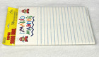 New   Sealed  Vtg 1989 Super Mario Bros  2 Madness Nintendo Promo Memo Notepad