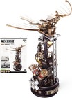 Rokr Leonardo Da Vinci s Ornithopter Mechanical 3d Puzzle For Adults Xmas Gifts