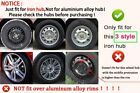 4x 16  Inch Wheel Covers Snap On Full Hub Caps Fit For R16 Tire   Steel Rim