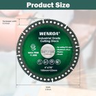 5 Pack Cutting Disc For 4-1 2  Angle Grinder  7 8  Arbor Diamond Grinding    