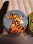 Vintage Disney Winnie The Pooh And Friends Metal Tin Candles Set Of 3  Never Use