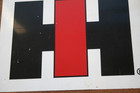 Old International Harvester Dealers Metal Sign Tractor