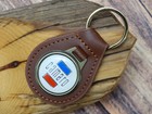 New Rare Vintage 1970s Chevy Camaro Leather Key Chain Ring Fob Nos