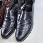 Lot Of 6 Pair Vintage Men   s Leather Dress Shoes Sz 7 5 M D