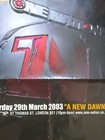 Big one Nation Rave Poster 2003 70cms High 50 Cms Wide 