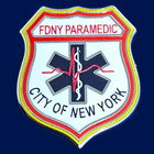 Fdny Paramedic Pin  1-1 8  Size  Silver-nickel Plated  Item  321