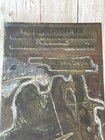 General Motors    job Opportunities    Metal Letterpress Printing Press Plate Gm Car