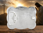 Praying Cowboy Kneeling Horse Cross Western Belt Buckle Gold Silver Tone