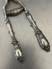 Victorian Antique Sterling Silver Gorham Double Handle Curling Iron No Monogram