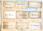 16 Webster City Area 1800   s Calling Cards 1892 Masquerade Party Invite   Letter