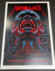 Metallica Concert Poster Tulsa 2008 Ken Taylor Signed Numbered Giclee Print
