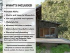 Redwood Cabin Plans 2 Bedroom