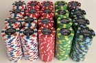  500  Empire Card Room Ceramic Poker Chips Set