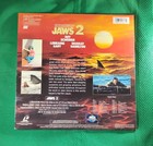 Jaws 2 Laserdisc Ld W s Ex-rental Very Rare  not A Dvd 