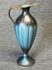 1948 Pal Bell Maurice Ascalon Menorah Oil Jug Solid Brass Judaic Israel Vintage