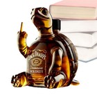 Creativity Turtle Glass Vodka-shot Whiskey Wine Drinking Bottle Decanter Drinkwa