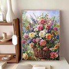 Flowers Diamond Art Kits For Adults  Wild Flowers 5d Diamond Painting Kits For B