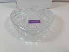 Marquis By Waterford Lead Crystal Lidded Heart Box  1050663 New Nib