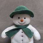 Vintage The Snowman Raymond Briggs Book 12  Soft White Fleece Plush Stuffed Toy