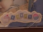 Baby  Wood Picture Photo Frame 4 x 6  Great Stocking Stuffer