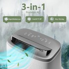 Air Conditioner Ac Unit W  Cooling Dehumidifier Fan Mode 14000 Btu Energy Saving