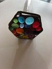 Vintage Rare Kaleidoscope Stained Glass With Double Wheel