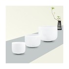 Ryan Dvan 432hz Crystal Singing Bowl Set Of 3  6  B Crown  7  A Third Eye  8    