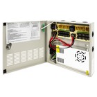 18 Ch Channel Cctv Camera Power Supply Distribution Box Dc 12v  10a 20a 30a