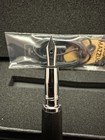 Moka Fountain Pen By Giuliano Mazzuoli - Black Aluminum- New