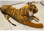 Melissa   Doug Large Bengal Tiger Giant 74    Head To End Of Tail Lifelike Plush