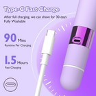 2 In 1 Women Electric Shaver Dual Head Bikini Trimmer For Women Ipx7 Waterproof